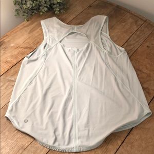 Lululemon Mint green tank top